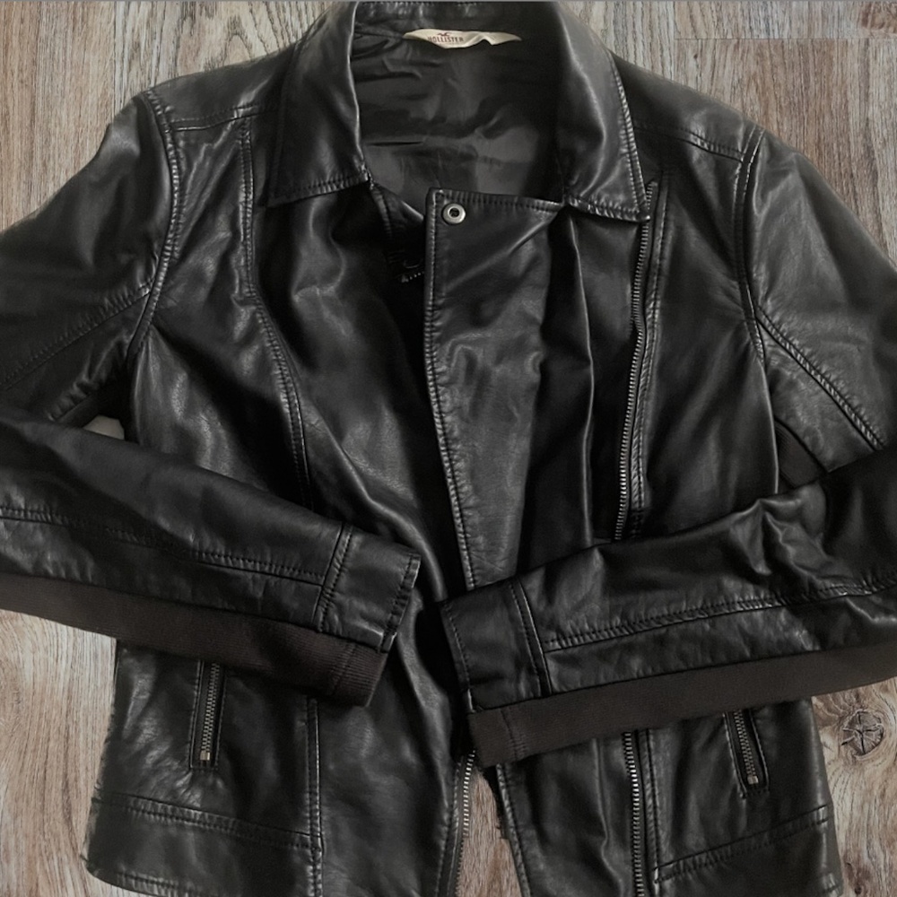 Women's Faux Leather Jacket